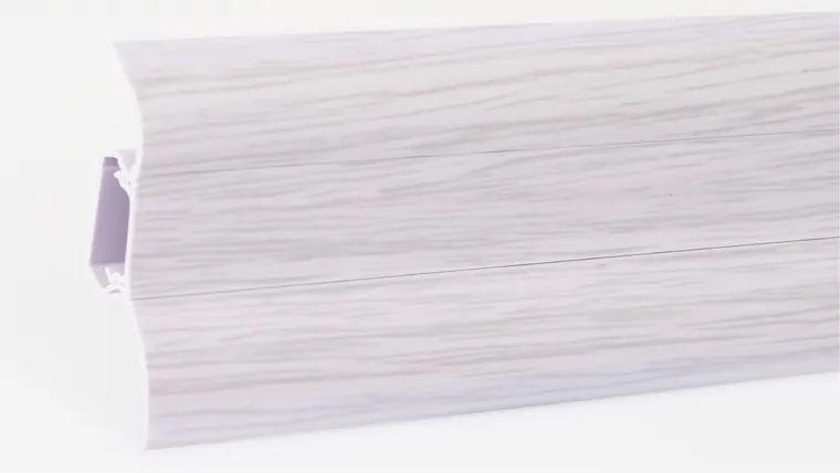 Plinta PVC parchet laminat Korner LP52 2500 x 52 x 26 mm gri argintiu