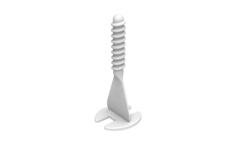 Distantier tip surub pentru gresie si faianta 2 mm (50 buc/punga)