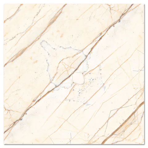 Gresie exterior / interior portelanata Rosso Crema Bookmatch 60 x 60 cm lucioasa rectificata tip marmura