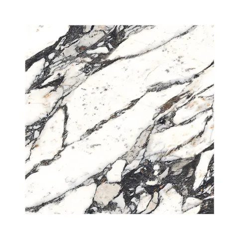 Gresie exterior / interior portelanata Impact Statuario 60 x 60 cm lucioasa rectificata tip marmura