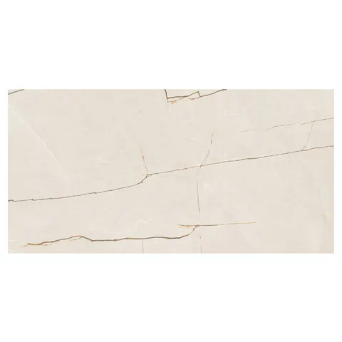 Gresie exterior / interior antiderapanta Strike Beige 60 x 120 cm mata portelanata rectificata tip marmura