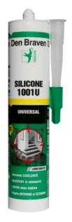 Silicon universal Den Braven 280 ml Alb