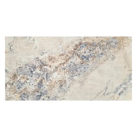 Gresie exterior / interior portelanata MJ Ivory 60 x 120 cm lucioasa rectificata tip piatra naturala