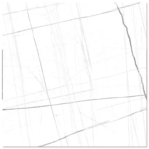 Gresie interior Star White 60 x 60 cm lucioasa tip marmura