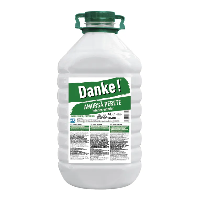 Amorsa pentru perete Danke interior/exterior 4 L