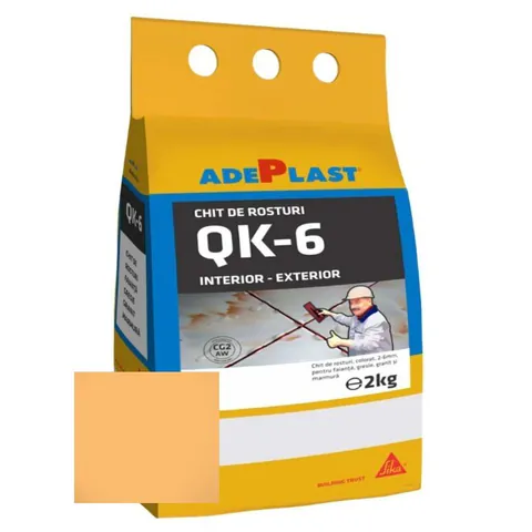Chit de rosturi gresie si faianta Adeplast Quarz caramel inchis 5 Kg