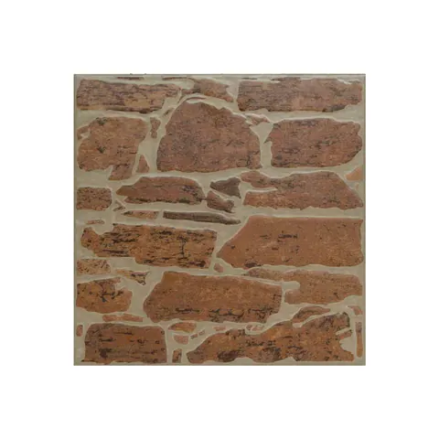 Gresie exterior / interior portelanata Tabarca Beige 33 x 33 cm mata tip piatra