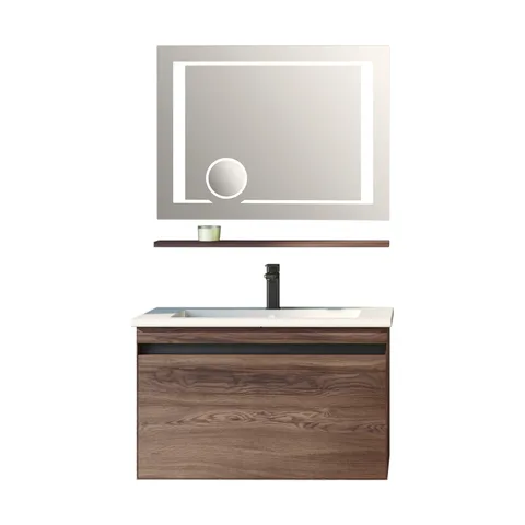 Set mobilier baie Orka Patara suspendat 3 piese navaro 80 cm