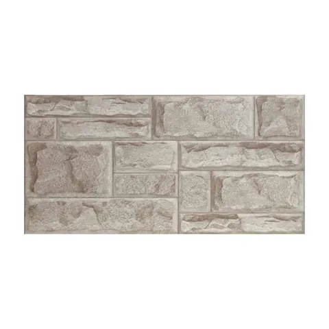 Gresie exterior / interior portelanata Ekin Grey 30 x 60 cm mata rectificata tip piatra