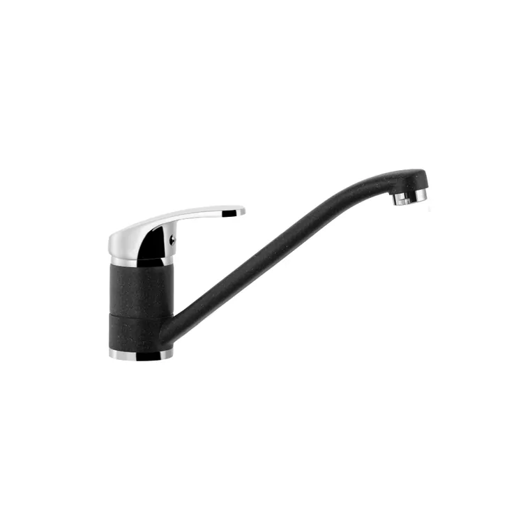 Baterie bucatarie Celesta Sunday 1010216 monocomanda pipa pivotanta negru mat