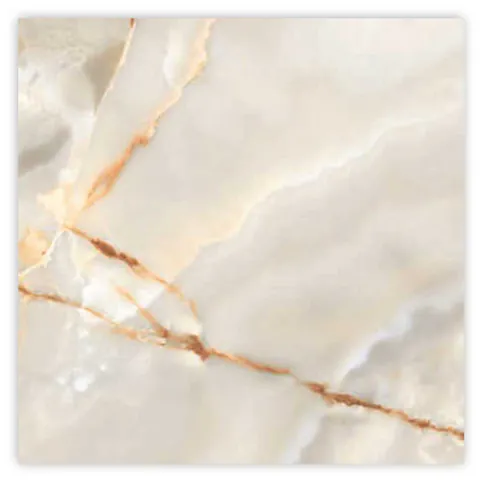 Gresie exterior / interior portelanata Lasa Gold 80 x 80 cm lucioasa rectificata tip marmura