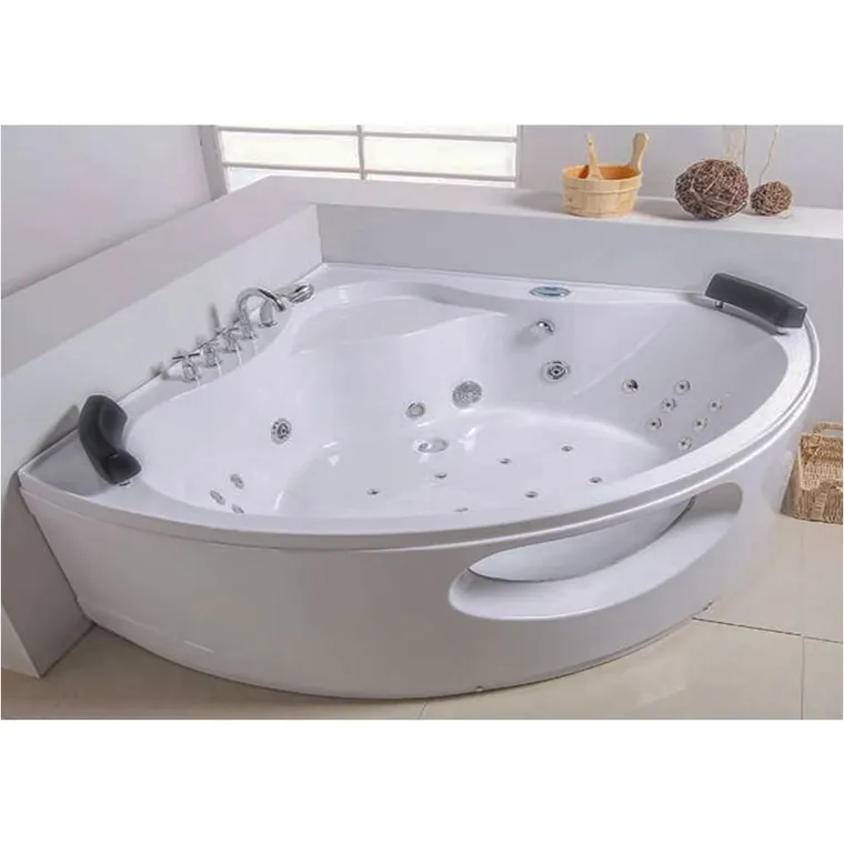 Cada baie cu hidromasaj Tahiti acril 160 x 160 cm