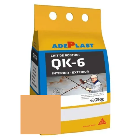 Chit de rosturi gresie si faianta Adeplast Quarz ocru 2 Kg