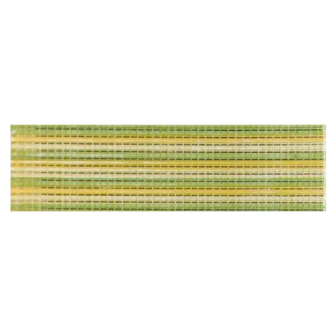 Brau decorativ faianta baie / bucatarie Textline Green 7 x 25