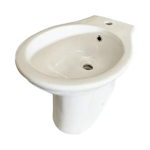 Bideu stativ ceramic (fixare / montaj pe pardoseala) Carmina 66 x 40 cm alb