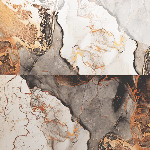 Gresie portelanata exterior / interior Brans Grey 60 x 120 cm lucioasa rectificata tip marmura