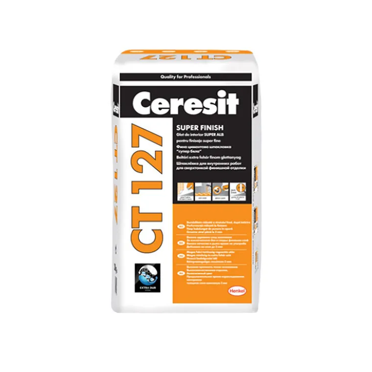 Glet pe baza de ciment Ceresit CT 127 interior 20 kg