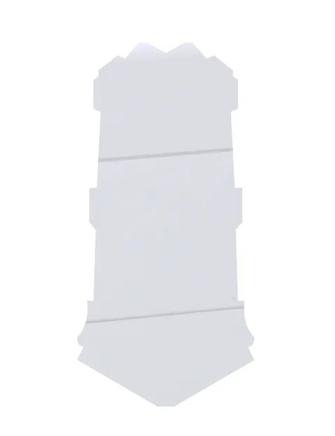 Colt exterior plinta Korner Siena 80 alb