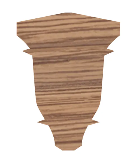 Colt interior plinta Korner LP52 stejar