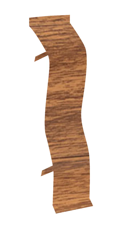 Conector plinta Korner LP55 stejar roscat