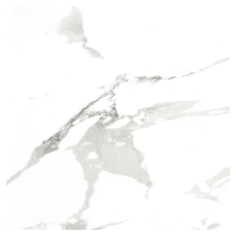 Gresie exterior / interior portelanata Carrara 60 x 60 cm mata rectificata tip marmura