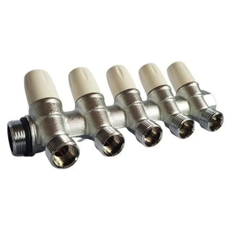 Distribuitor din alama cu 5 cai 3/4''