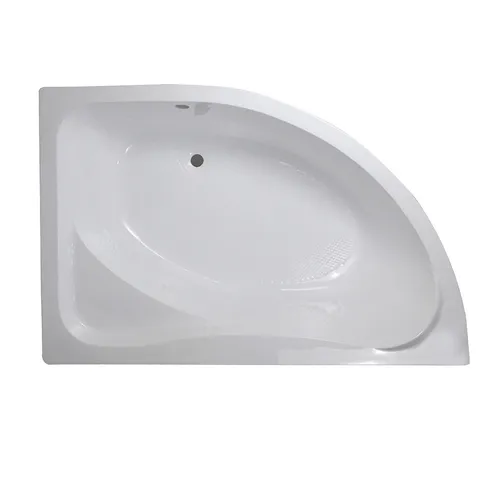 Cada baie pe colt Bella* cu suport acril 150 x 100 cm dreapta