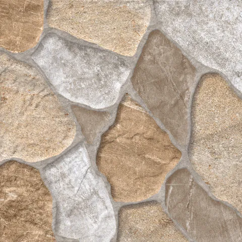 Gresie interior antiderapanta Flora 44 8 x 44 8 cm mata tip piatra