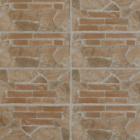 Gresie exterior / interior portelanata Hisar Mix 30 x 60 cm mata tip piatra