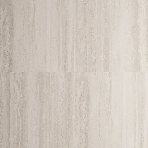Gresie antiderapanta exterior / interior Fiorito Travertine Silver 60X60X2 mata portelanata rectificata aspect ciment