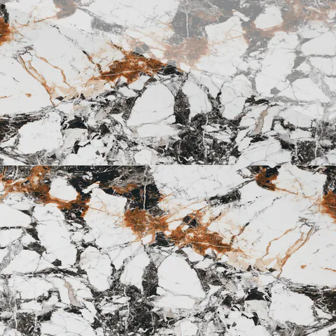 Gresie exterior / interior portelanata Neruda Oxide 60 x 120 cm mata rectificata tip marmura