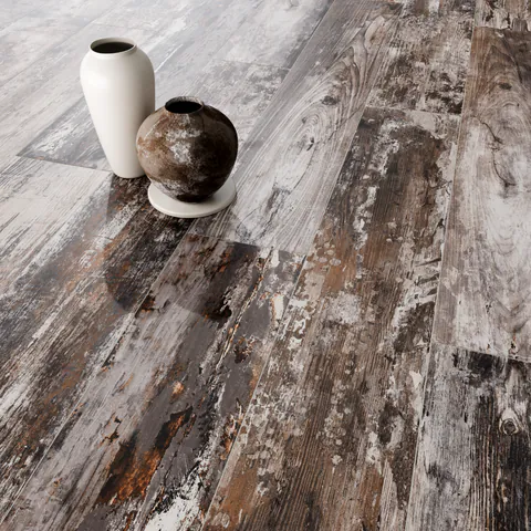 Gresie tip parchet exterior / interior Woodsman Deep Forest 20 x 120 cm mata portelanata