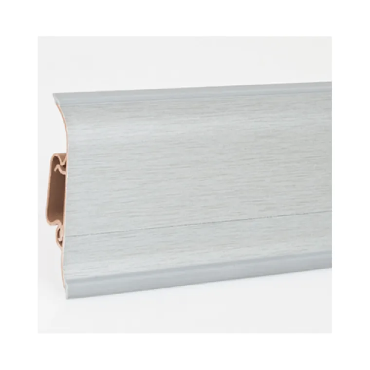 Plinta PVC parchet laminat Korner LP55 2500 x 60 x 22 mm gri deschis