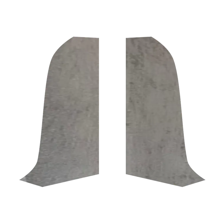 Terminatie dreapta plinta Korner LP60 gri inchis