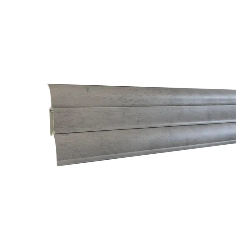 Plinta PVC parchet laminat Korner LP60 2500 x 62 x 23 mm gri inchis