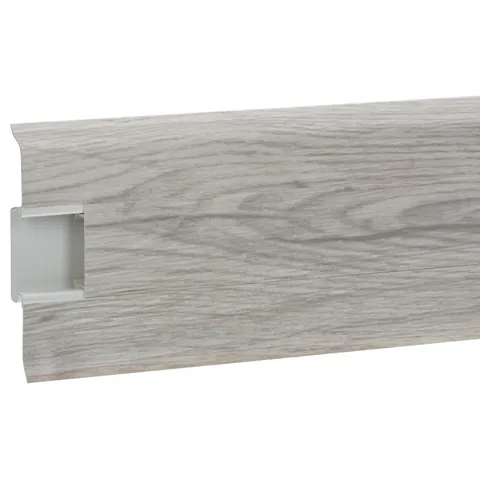 Plinta PVC parchet laminat Korner Siena 80 2500 x 80 x 20 mm stejar suedez