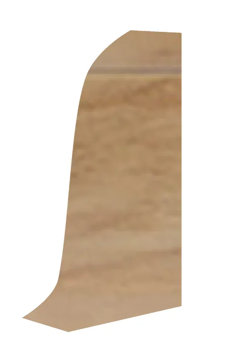 Terminatie dreapta plinta Korner LP55 stejar california