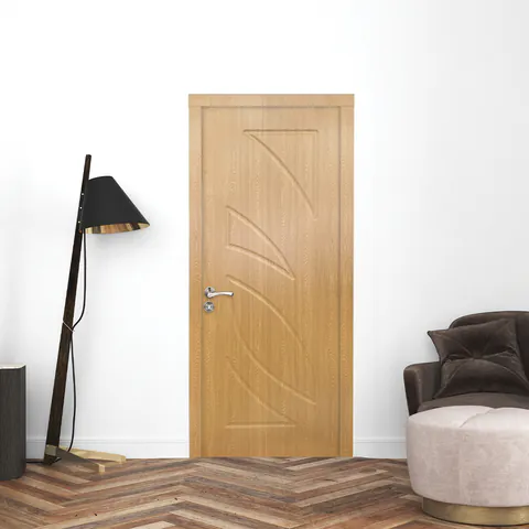 Usa interior din MDF RA 101 reversibila toc inclus stejar 70 x 200 cm