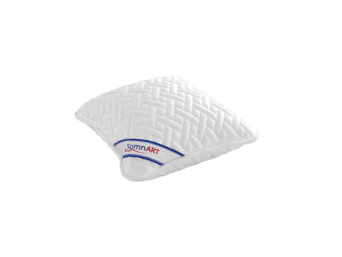 Perna 40x40cm Somnart, Hygiena, hipoalergenica, bilute Superball, 100% fibra poliester