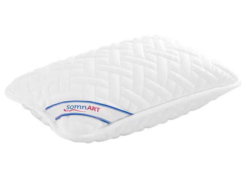 Perna 50x70cm Somnart, Hygiena, hipoalergenica, bilute Superball, 100% fibra poliester