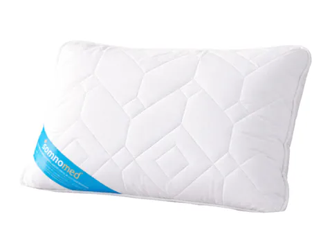 Perna Somnomed Antimicrobiana lavabila la 95°C - 50 x 70 cm, ambalata la geanta cu manere