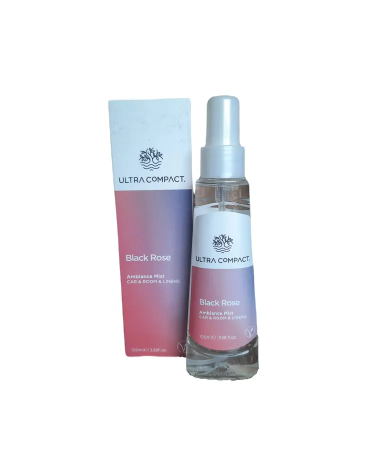 Odorizant pentru camera si tesaturi Ultra Compact, Ambiance Mist Black Rose, 100 ml