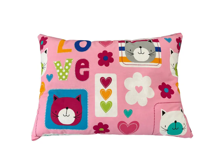 Perna SomnART Pisicute, 50x70 cm, bumbac