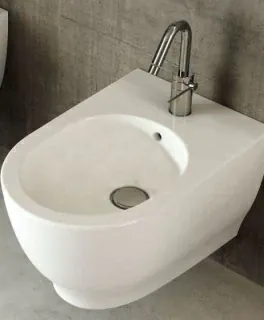 Bideu Rak Ceramics Moon suspendat 56x35 cm