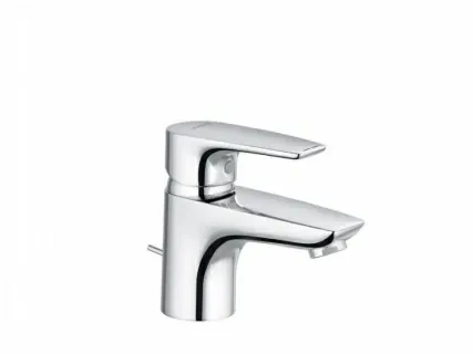 Baterie lavoar Kludi Pure&Solid 60 cu ventil metalic pop-up