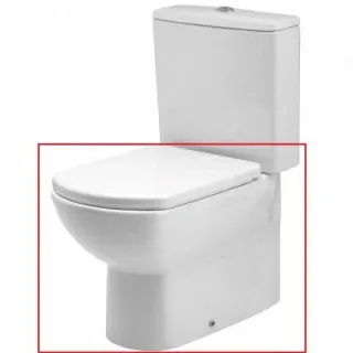 Vas WC Gala Smart monobloc lipit de perete 36x61.5 cm