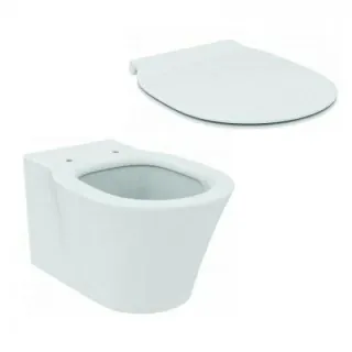 Set PROMO vas wc suspendat si capac clasic Ideal Standard Connect Air