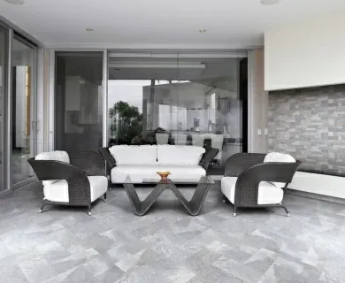 Gresie portelanata Sintesi Italia, Alpi Grigio 60,4x30 cm