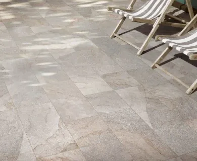 Gresie portelanata Sintesi Italia, Alpi Beige 40,4x20cm