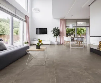 Gresie portelanata Sintesi Italia, Ambienti Tabacco 60,4x30 cm